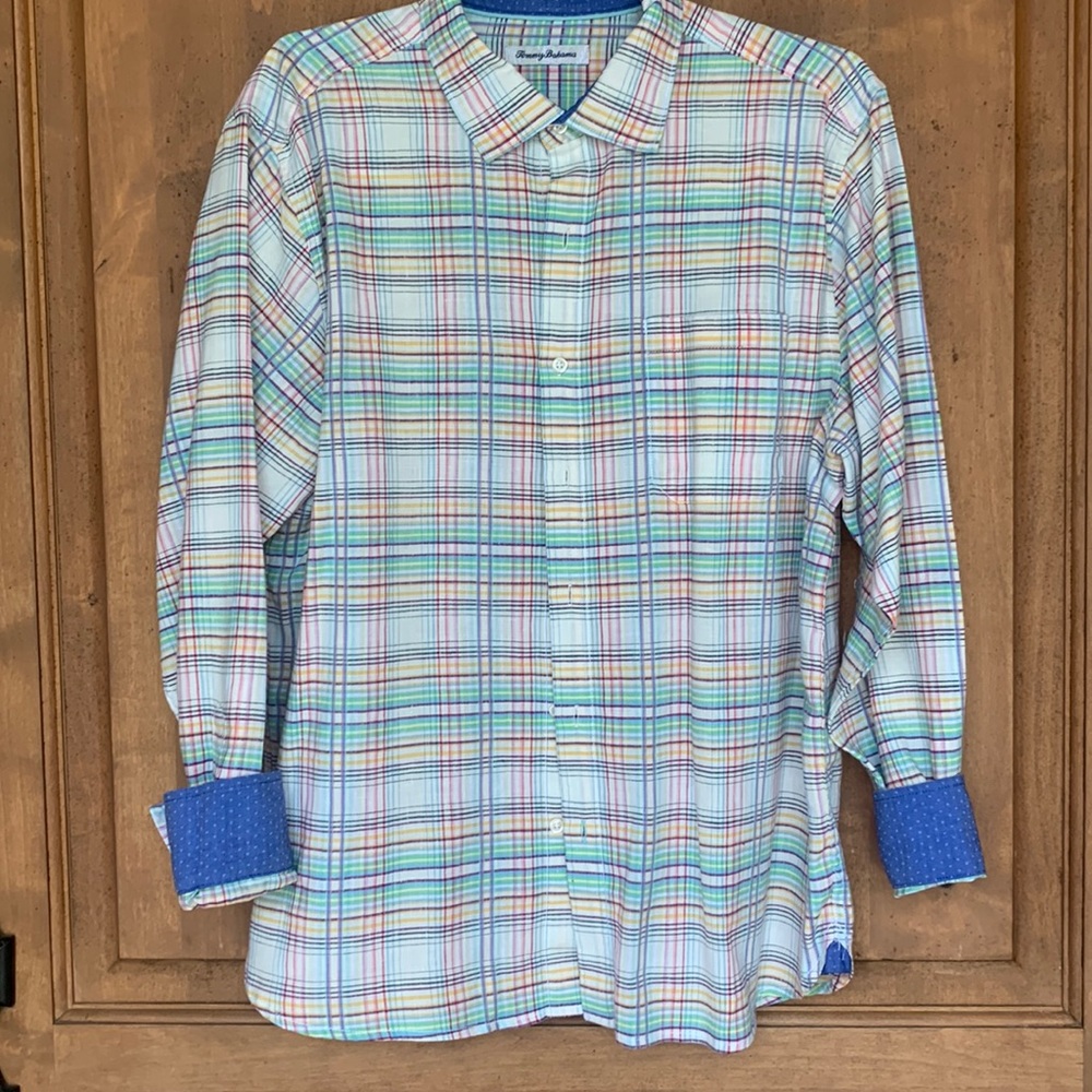 Men’s Tommy Bahama 65% Linen Large NEW!